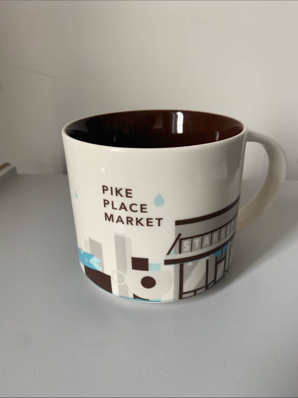 Starbucks Pike Place Market You Are Here Mug 14oz
